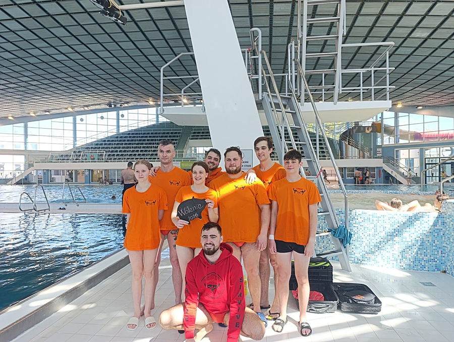 Hokej pod wodą Walenie Czeskie Budziejowice Bud Pig Cup 2026